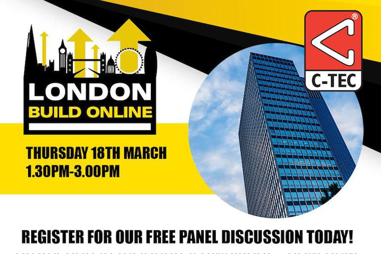 C-TEC to host London Build Online panel discussion on residential fire-alarm solutions