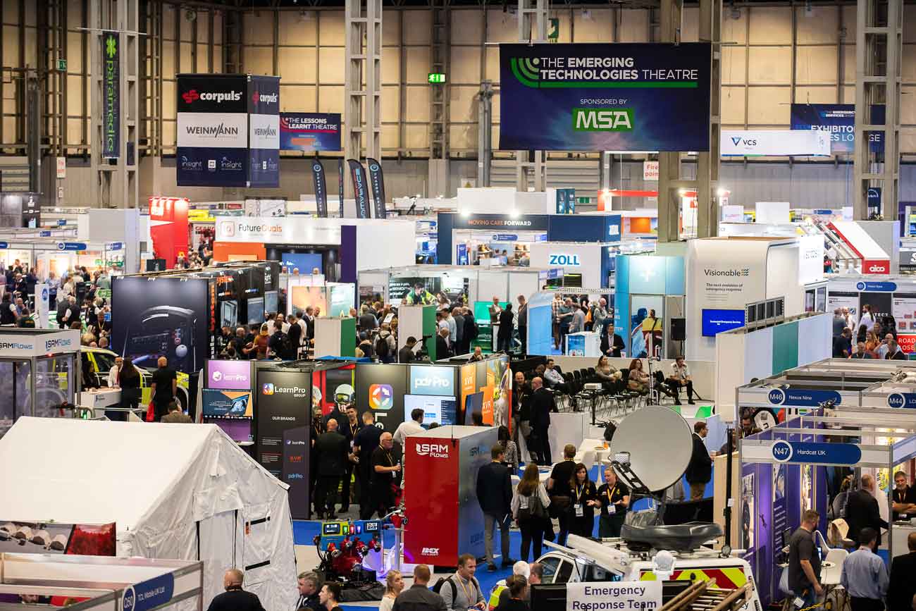 Technology and innovation take centre stage at Emergency Services Show